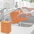 thumbnail image 1 of sruoe Kitchen Dish Cloths for Washing Dishes, Dish Cloth Towel, Kitchen Towels, Cleaning Rags Microfiber, Washable Absorbent Oil Rectangular Towel, Thick Towel Wipe Table Dishwashing Rag, 1 of 5