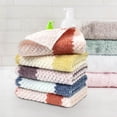 thumbnail image 1 of sruoe Kitchen Dish Cloths for Washing Dishes, Dish Cloth Towel, Kitchen Towels, Cleaning Rags Microfiber, Washable Absorbent Oil Rectangular Towel, Thick Towel Wipe Table Dishwashing Rag, 1 of 6