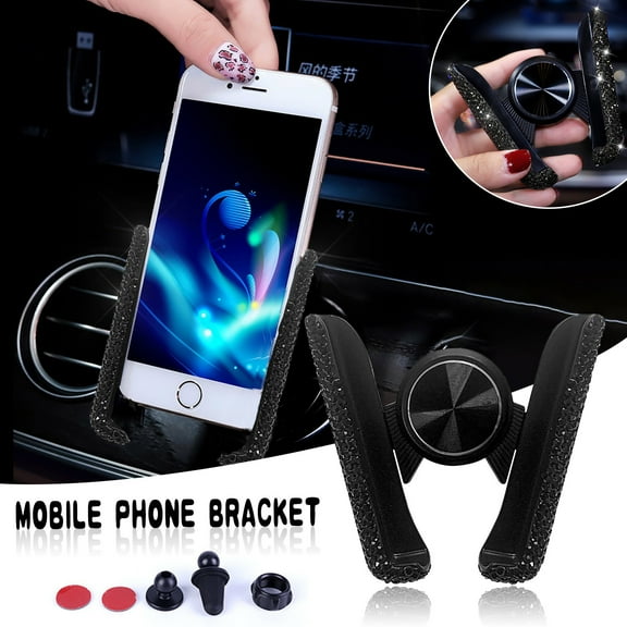 sruoe Magnetic Car Mount 360 Degree Mount Holder Stand Long Arm Car Phone Holder Windscreen Car Cradle for iPhone, Samsung Galaxy, Google Pixel, GPS, Mini Tablet