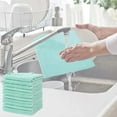 thumbnail image 1 of sruoe Microfiber Cleaning Cloths, Kitchen Dish Cloths Scrubbing, Cleaning Rags, Cleaning Rags Reusable, Kitchen Towel, Car Cleaning, Absorbent Dishcloth for Home Kitchen, 1 of 5