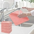 thumbnail image 1 of sruoe Microfiber Cleaning Cloths, Kitchen Dish Cloths Scrubbing, Cleaning Rags, Cleaning Rags Reusable, Kitchen Towel, Car Cleaning, Absorbent Dishcloth for Home Kitchen, 1 of 5