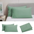 thumbnail image 1 of sruoe, Microfiber Pillowcases Queen Size Set Of 2, Ultra Soft Breathable Pillowcovers 2 Pack with Envelope Closure, Double Brushed - Extra Soft Shrinkage Pillow Cases for Home Travel Hotel, 1 of 6