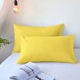 thumbnail image 1 of sruoe, Microfiber Pillowcases Set of 2 Pack, Solid Color Sleep Pillowcase, Extra Soft Pillowcase, Double Brushed - Ultra Soft Pillow Covers, Breathable Pillow Cases for Home Travel, 29.5x20in, 1 of 6