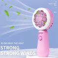 thumbnail image 1 of sruoe Mini Fan Handheld, Mini Hand Fans Electric, Small Fan, Hight Speed USB Silent Charging Handheld Fan, Speed Shift Hand Fan, 1 of 4