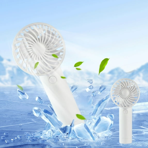 sruoe Mini Fan Handheld, Mini Hand Fans Electric, Small Fan, Hight Speed USB Silent Charging Handheld Fan, Speed Shift Hand Fan