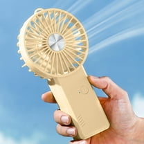 sruoe Mini Fan Handheld, Mini Hand Fans Electric, Small Fan, Hight Speed USB Silent Charging Handheld Fan, Speed Shift Hand Fan
