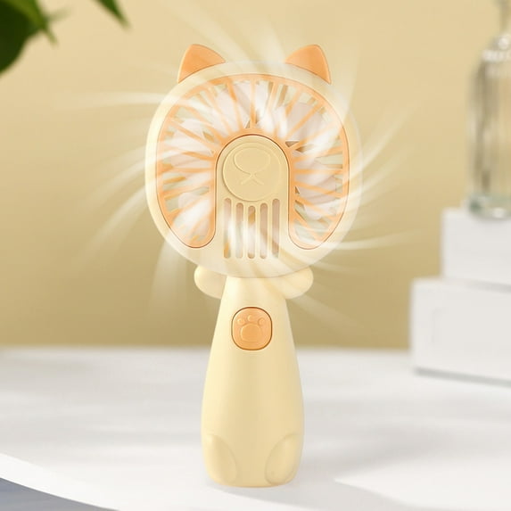 sruoe Mini Handheld Fan, Portable Handheld Fan Silent, Hand Fan, Small Fan, Portable Fan for Travel, Mini Fan for Desk, Battery Operated Outdoor Fans, Personal Fans