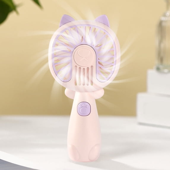 sruoe Mini Handheld Fan, Portable Handheld Fan Silent, Hand Fan, Small Fan, Portable Fan for Travel, Mini Fan for Desk, Battery Operated Outdoor Fans, Personal Fans