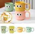 thumbnail image 1 of sruoe Mouthwash Cup, Bathroom Tumblers, Toothbrush Holders Mugs, Toothbrush Cups for Bathrooms, Brushing Cups, Bathroom Tumbler Mug, Reusable Drinking Cup, Plastic Toothbrush Cups, 1 of 5