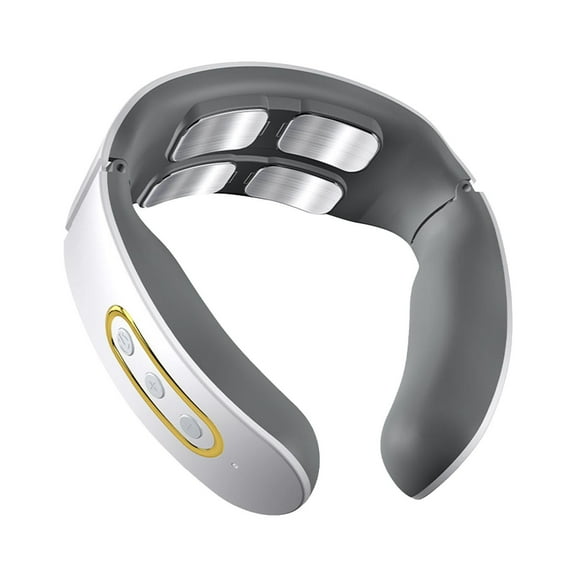 sruoe Neck Massager, Neck Massager with Heat, Intelligent Neck Massage Clearance, Portable Lymphatic Drainage Cervical Spine Smart Massager, Neck Massager Gift for Women Men, Home