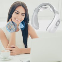sruoe Neck Massager, Neck Massager with Heat, Intelligent Neck Massage Clearance, Portable Lymphatic Drainage Cervical Spine Smart Massager, Neck Massager Gift for Women Men, Home