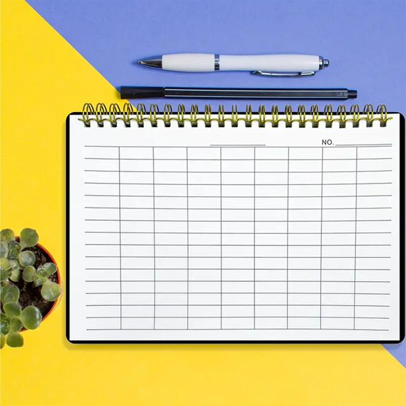 sruoe Notebook Planner 2025, Notebooks College Ruled, A5 Thick Notebook, Notebooks for Work, Business Notebook, Writing Journal Pads, Hardcover Memo Notepad for Office Supplies, Paper