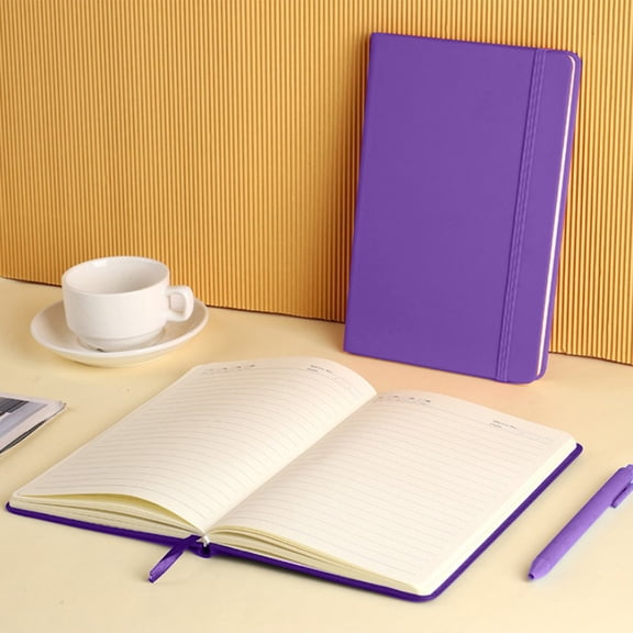 sruoe Notebook Planner 2025, Notebooks College Ruled, A5 Thick Notebook, Notebooks for Work, Business Notebook, Writing Journal Pads, Hardcover Memo Notepad for Office Supplies, PU