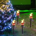 thumbnail image 1 of sruoe Outdoor Patio Garden Lights Decor, Stake Lamp, Waterproof Solar Lights Outdoor, Ground Lights Decoration, Christmas Santa Resin Light for Outside Yard Lawn Ornaments, 1 of 6