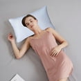 thumbnail image 1 of sruoe Pillows for Bed, Soft Breathable Hypoallergenic Sleep Bed Pillows, Cooling Pillows for Queen Size, Standard Sleep Household Pillows for Side, Stomach, Back Sleeper, Polyester, 1 of 6