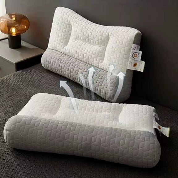 sruoe Pillows for Bed, Soft And Non Collapsing Core Memory Foam Pillows for Side and Back Sleepers