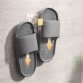 thumbnail image 1 of sruoe Plastic Bathroom Slipper Rack Toilet Hooks Shoe Storage Drainage Hangers for Bedroom Closet Entryway Living Room, 1 of 6
