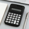 thumbnail image 1 of sruoe Pocket Calculator, Desktop Calculators, 8-Digit LCD Display Basic Calculator with Stand, Compact Mini Calculator with 240 Functions for Office Home Adults, Study Supplies, 1 of 6