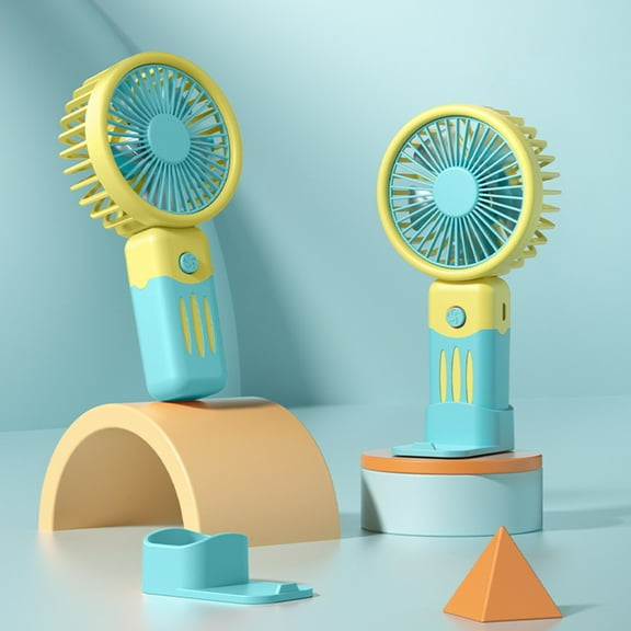 sruoe Portable Handheld Fan, Mini Fan, Mini Handheld Fans in Bulk, Desk Fan, Battery Rechargeable Personal Fan