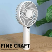 sruoe Portable Handheld Fan, Mini Fan, Mini Handheld Fans in Bulk, Desk Fan, Battery Rechargeable Personal Fan