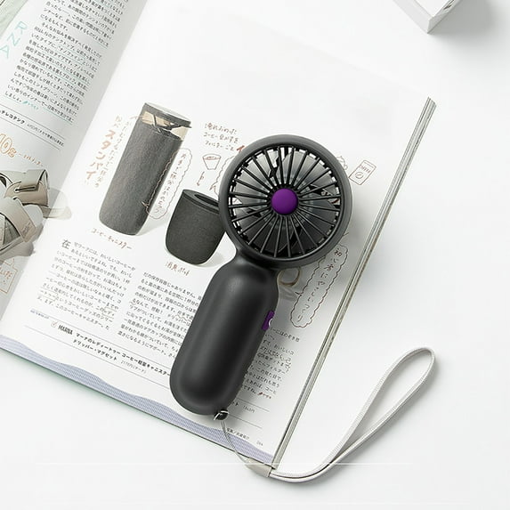sruoe Portable Handheld Fan, Mini Fan, Mini Handheld Fans in Bulk, Desk Fan, Battery Rechargeable Personal Fan