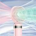thumbnail image 1 of sruoe Portable Handheld Fan, Mini Fan, Mini Handheld Fans in Bulk, Desk Fan, Battery Rechargeable Personal Fan, 1 of 4