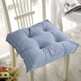 thumbnail image 1 of sruoe Seat Cushion, Indoor Seat Cushions, Seat Pads for Kitchen Chairs, Floor Cushion, Square Washable Breathable Cushions, Seat Pads for Chairs, Home, Dining, Kitchen, 1 of 6