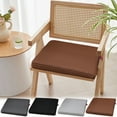 thumbnail image 1 of sruoe Seat Cushion, Indoor Seat Cushions, Seat Pads for Kitchen Chairs, Floor Cushion, Square Washable Breathable Cushions, Seat Pads for Chairs, Home, Dining, Kitchen, 1 of 6