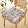 thumbnail image 1 of sruoe Seating Cushions, Seat Pads for Kitchen Chairs, Cushion Seat Pads, Chair Cushions, Square Thickened Non Slip Stool Cushion, Indoor Outdoor Seat Pad for Home, Dining, Office, 1 of 6
