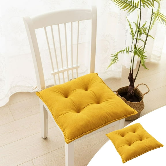 sruoe Seating Cushions, Seat Pads for Kitchen Chairs, Cushion Seat Pads, Chair Cushions, Square Thickened Soft Stool Cushion, Indoor Outdoor Seat Pad for Home, Dining, Office