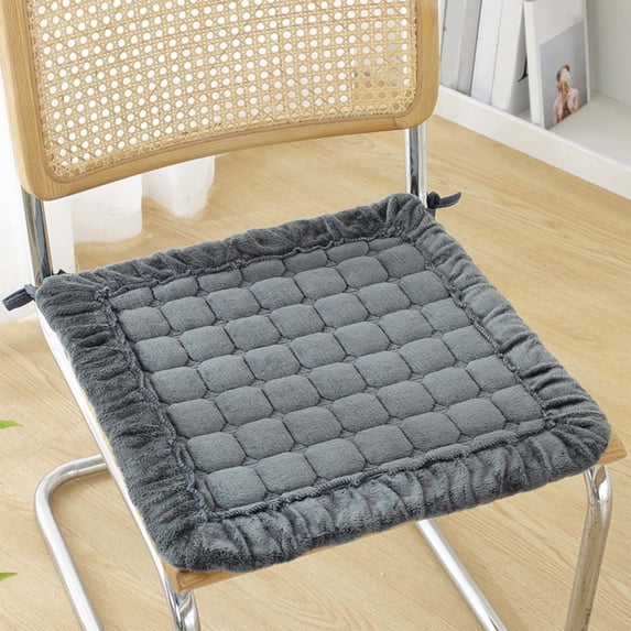 sruoe Seating Cushions, Seat Pads for Kitchen Chairs, Cushion Seat Pads, Chair Cushions, Square Thickened Soft Stool Cushion, Indoor Outdoor Seat Pad for Home, Dining, Office