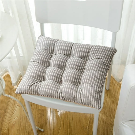 sruoe Seating Cushions, Seat Pads for Kitchen Chairs, Cushion Seat Pads, Chair Cushions, Square Thickened Soft Stool Cushion, Indoor Outdoor Seat Pad for Home, Dining, Office