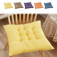 thumbnail image 1 of sruoe Seating Cushions, Seat Pads for Kitchen Chairs, Cushion Seat Pads, Chair Cushions, Square Thickened Soft Stool Cushion, Indoor Outdoor Seat Pad for Home, Dining, Office, 1 of 5