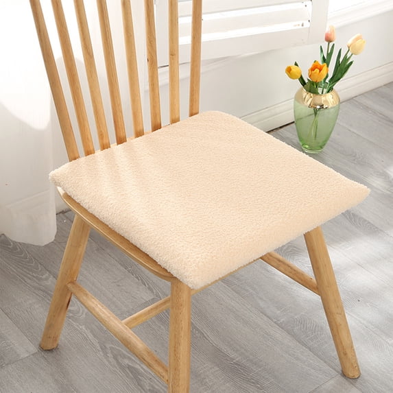 sruoe Seating Cushions, Seat Pads for Kitchen Chairs, Cushion Seat Pads, Chair Cushions, Square Thickened Soft Stool Cushion, Indoor Outdoor Seat Pad for Home, Dining, Office