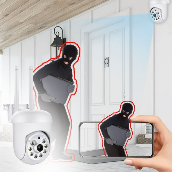 sruoe Security Camera, Surveillance Camera with Live Video, Security Cameras Wireless Wifi, Smart Night Vision Monitors, High Definition Security Camera