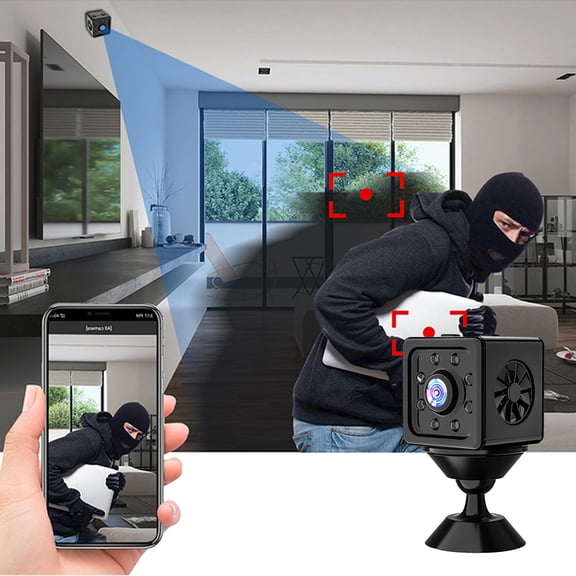 sruoe Security Camera, Wireless Security Cameras, Video Surveillance Cameras, Indoor Security Camera, Security Wifi Cameras, Home Security Camera for Infrared Night Vision