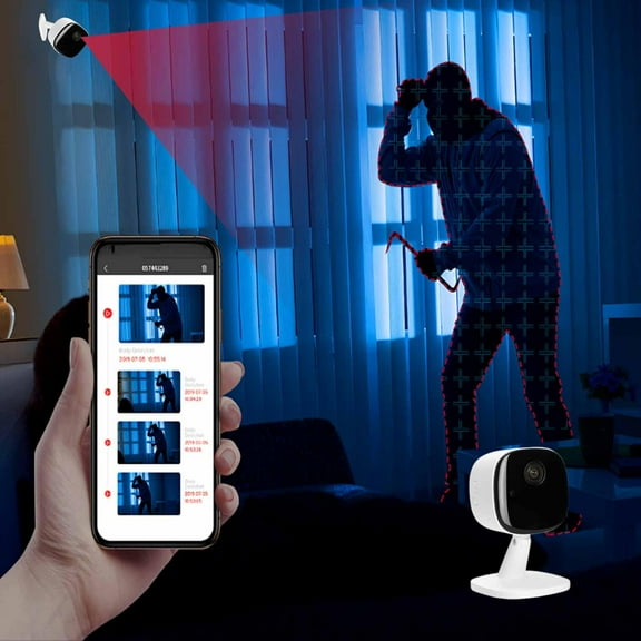 sruoe Security Camera, Wireless Security Cameras, Video Surveillance Cameras, Outdoor Security Camera, Security Wifi Cameras, Home Security Camera for Infrared Night Vision