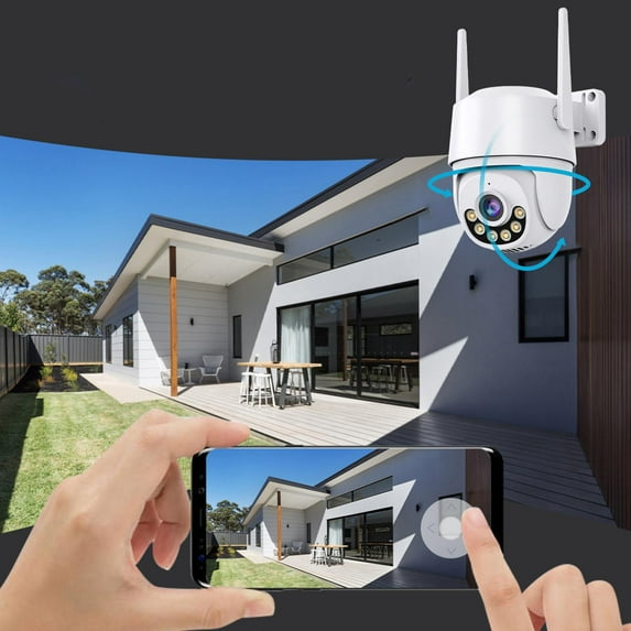 sruoe Security Camera, Wireless Security Cameras, Video Surveillance Cameras, Outdoor Security Camera, Security Wifi Cameras, Home Security Camera for Infrared Night Vision