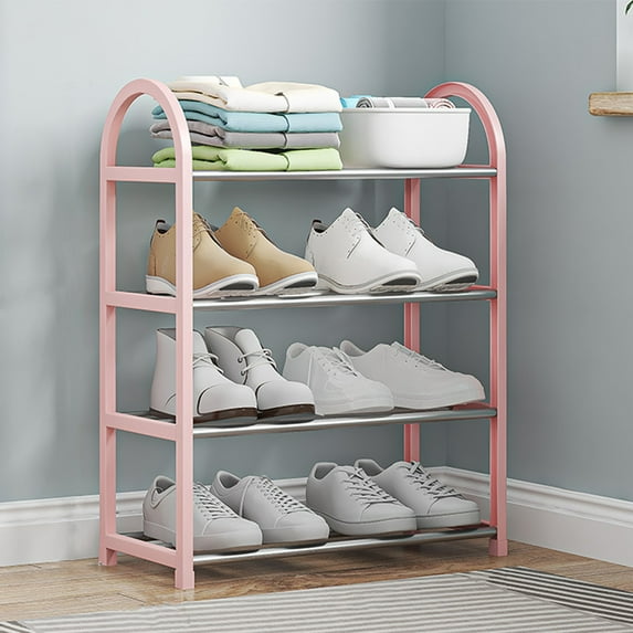 sruoe Shoe Rack, Shoe Rack Organizer, Shoe Rack for Entryway, Shoe Racks Clearance, Shoe Storage, Small Shoe Rack, Free Standing Home Shoe Racks, Stainless Steel Shoe Rack