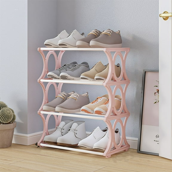 sruoe Shoe Rack, Shoe Rack Organizer, Shoe Rack for Entryway, Shoe Racks Clearance, Shoe Storage, Small Shoe Rack, Free Standing Home Shoe Racks, Stainless Steel Shoe Rack