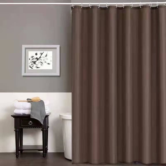 sruoe Shower Curtain Fabric Liner Bath Accessories Water-Repellent with Mildew Resistant Machine-Washable Non-Toxic Heavy-Duty Thickness Shower Curtains Fabric Home Hotel Bathroom Curtain On Sale