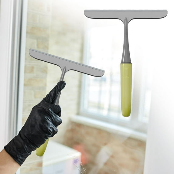 sruoe Shower Squeegees, Window Squeegee Cleaner Tool, Cleaning Shower Doors, Handheld Cleaner Squeegee, Squeegees for Cleaning Windows, Bathrooms, Glass Doors, Car Brush Wiper
