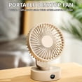thumbnail image 1 of sruoe Small Tabletop Fan, Desk Fan, Table Top Fan, Desktop Fan Rechargeable, Bathroom Fan, Clip on Fan, Indoor Fan, Small Desk Fan, Outdoor Fans for Patios Office Fan, 1 of 5