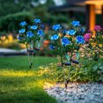 thumbnail image 1 of sruoe Solar Garden Lights, 2 PC Solar Lights Outdoor Decor, Solar Stake Lights, Solar Landscape Lights, Solar Lawn Ornaments, Flower Outdoor Lights for Yard Holiday Party Decoration, 1 of 6