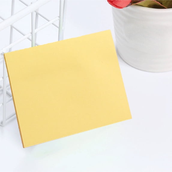 sruoe Sticky Notes, 4x3 inch Memo Pads, Rectangular Self-Adhesive Notes, Large Post-it Notes, Pastel Sticky Notes, Sticky Note Pads for Note Taking, To-Do Lists, Office & Home Use