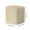 thumbnail image 1 of sruoe Storage Bins with Lids, Stackable Storage Bins for Clothes, Cube Storage Bin, Large Storage Bags With Zipper & Handles, Collapsible Storage Bins 50 Gallon for Clothing Blanket Beddin, 1 of 5