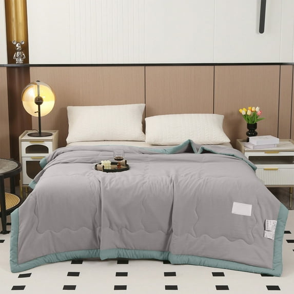 sruoe Summer Cool Quilt, Cooling Quilt Clearance, Light Weight Quilt, Summer Cooling Comforter for Hot Sleepers, Bedding Comforter, Small Cooling Quilts, Unisex Home Quilts