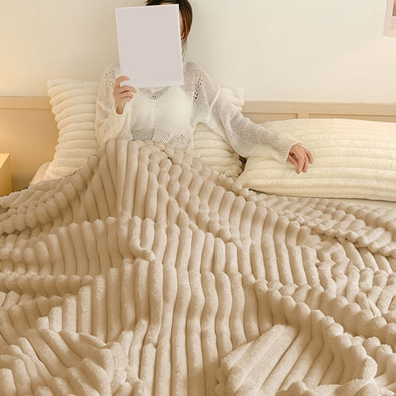 sruoe Summer Cooling Blankets, Blankets for Beds, Fleece Flannel Throw Blankets, Washable Breathable Cover Blanket Napping Blanket, Fuzzy Winter Blanket Couch for Home Office, Bedroom