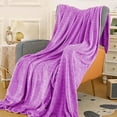 thumbnail image 1 of sruoe Summer Cooling Blankets, Throw Blanket for Couch, Fleece Throw Blankets, Washable Breathable Cover Blanket Napping Blanket, Fuzzy Blanket Couch for Home Office, Bedroom, 1 of 6
