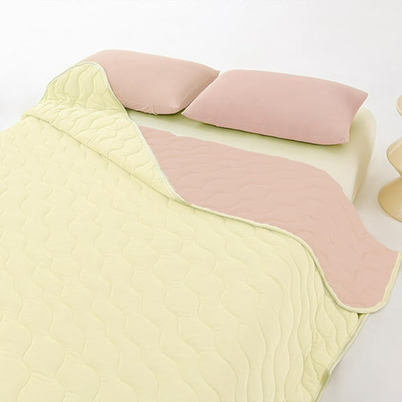 sruoe Summer Cooling Quilt, Quilts for Queen Bed, Thin Comforter, Air Conditioning Quilt, Full Bed Size Cooling Quilt, Reversible Hypoallergenic Lightweight Summer Quilt for Bedding